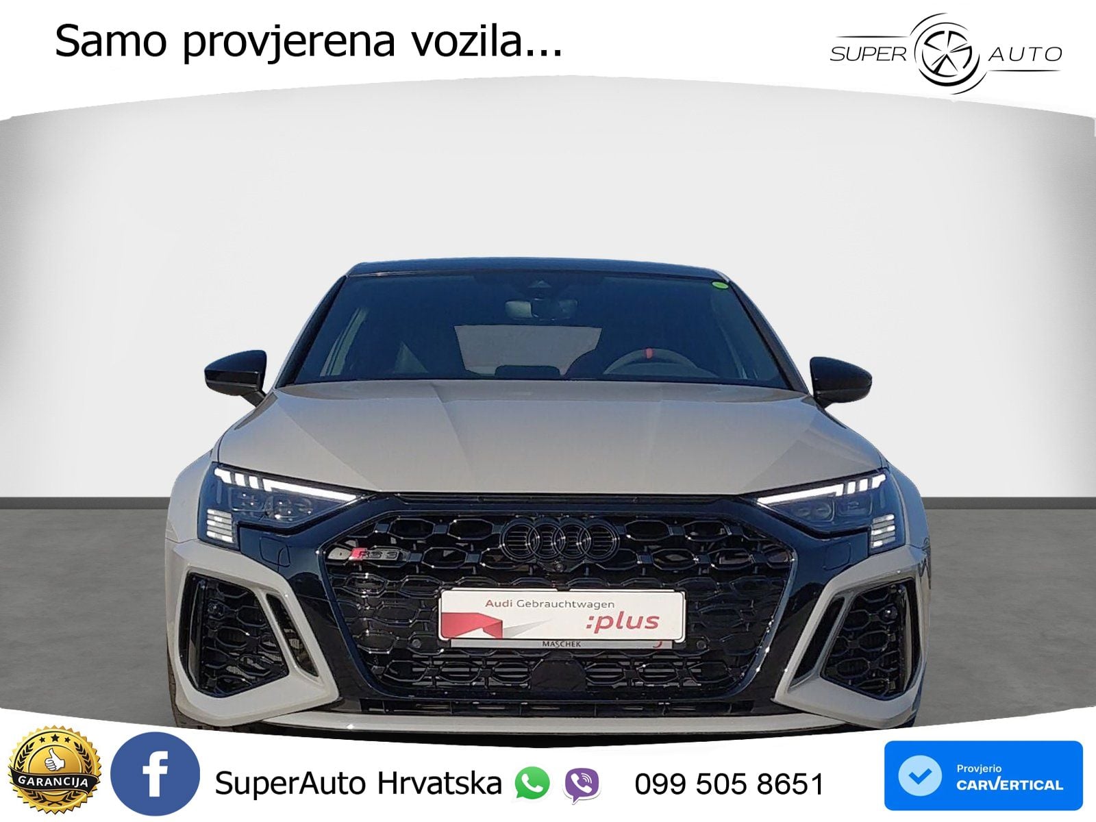 Audi RS3 Sedan 2.5 TFSI (400 KS) quattro S tronic LED+GR SJED+ACC