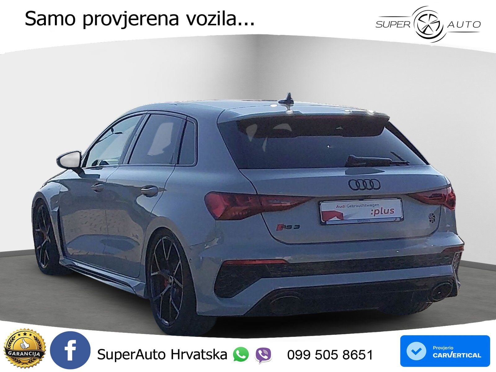 Audi RS3 Sedan 2.5 TFSI (400 KS) quattro S tronic LED+GR SJED+ACC
