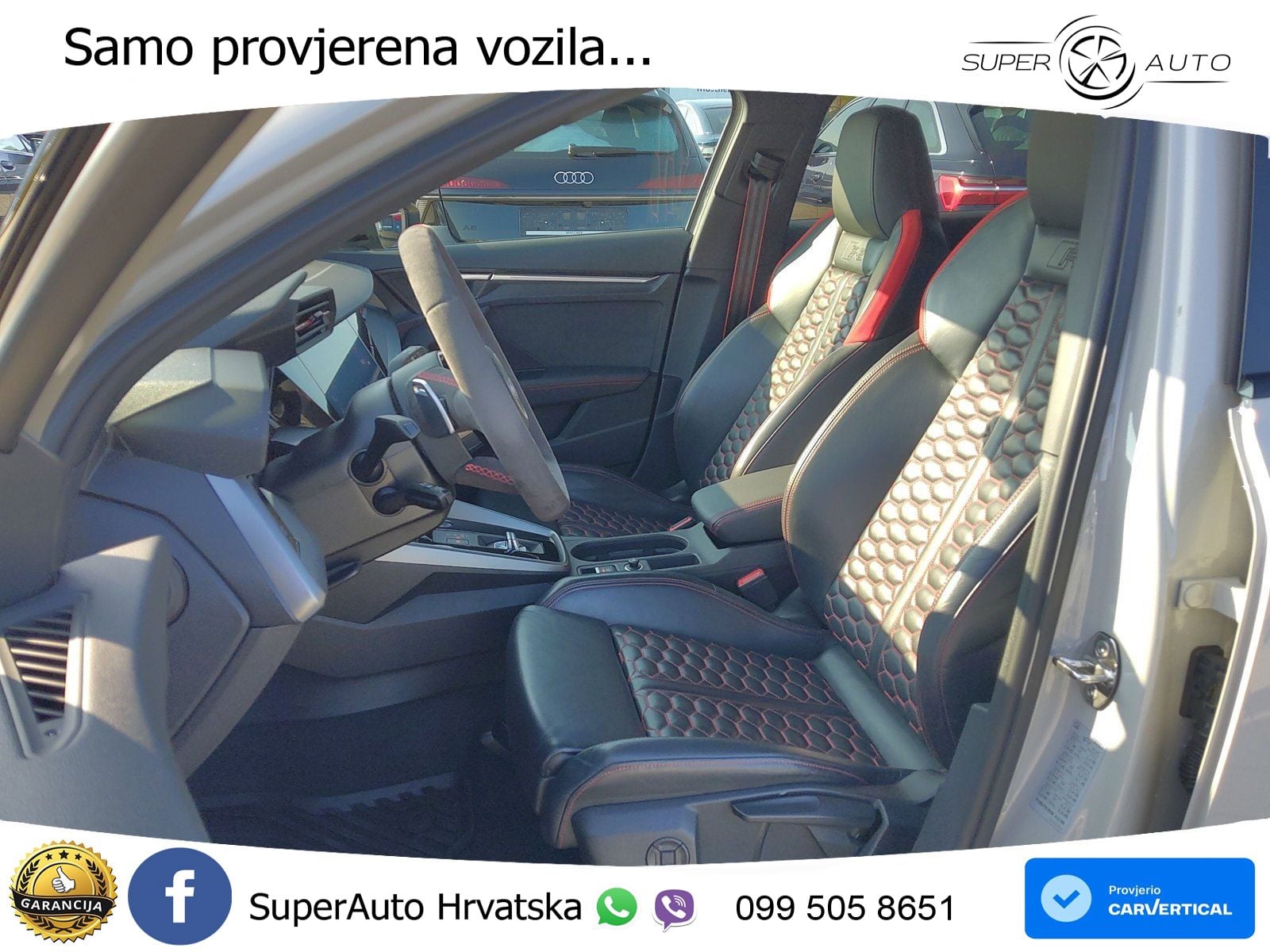 Audi RS3 Sedan 2.5 TFSI (400 KS) quattro S tronic LED+GR SJED+ACC