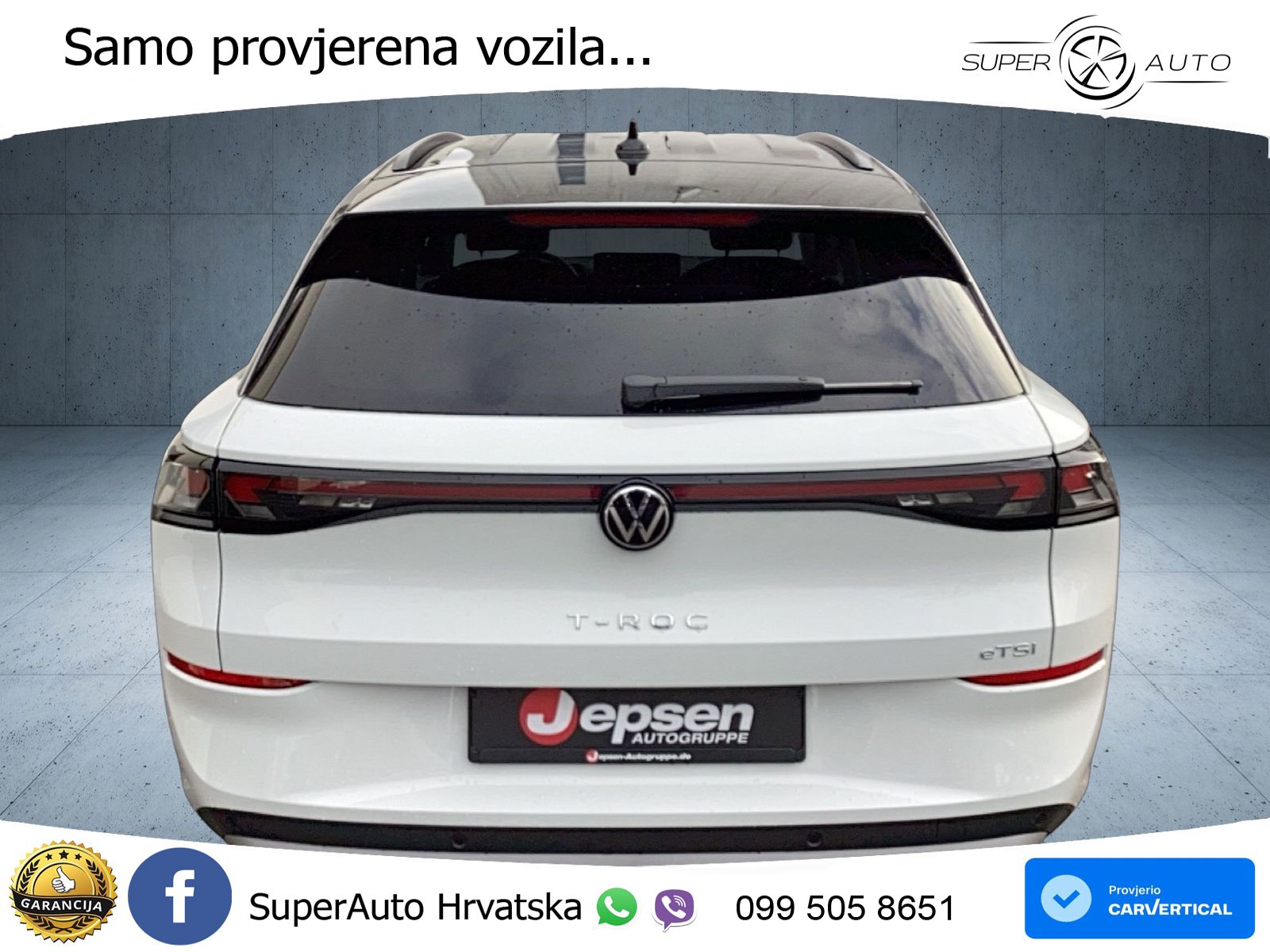 Volkswagen T-Roc II 1.5 eTSI (150 KS)  DSG LED+GR SJED+ACC