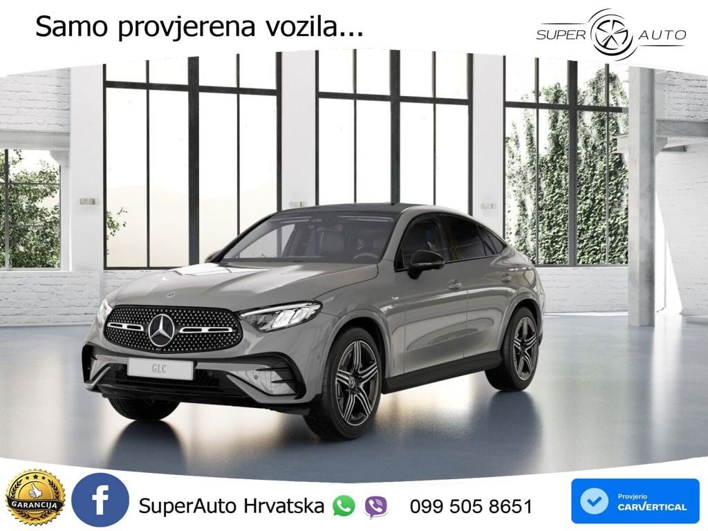 Mercedes GLC Coupe 300de (333 KS) 4MATIC 9G-TRONIC AMG ACC+GR SJED+360+PANO