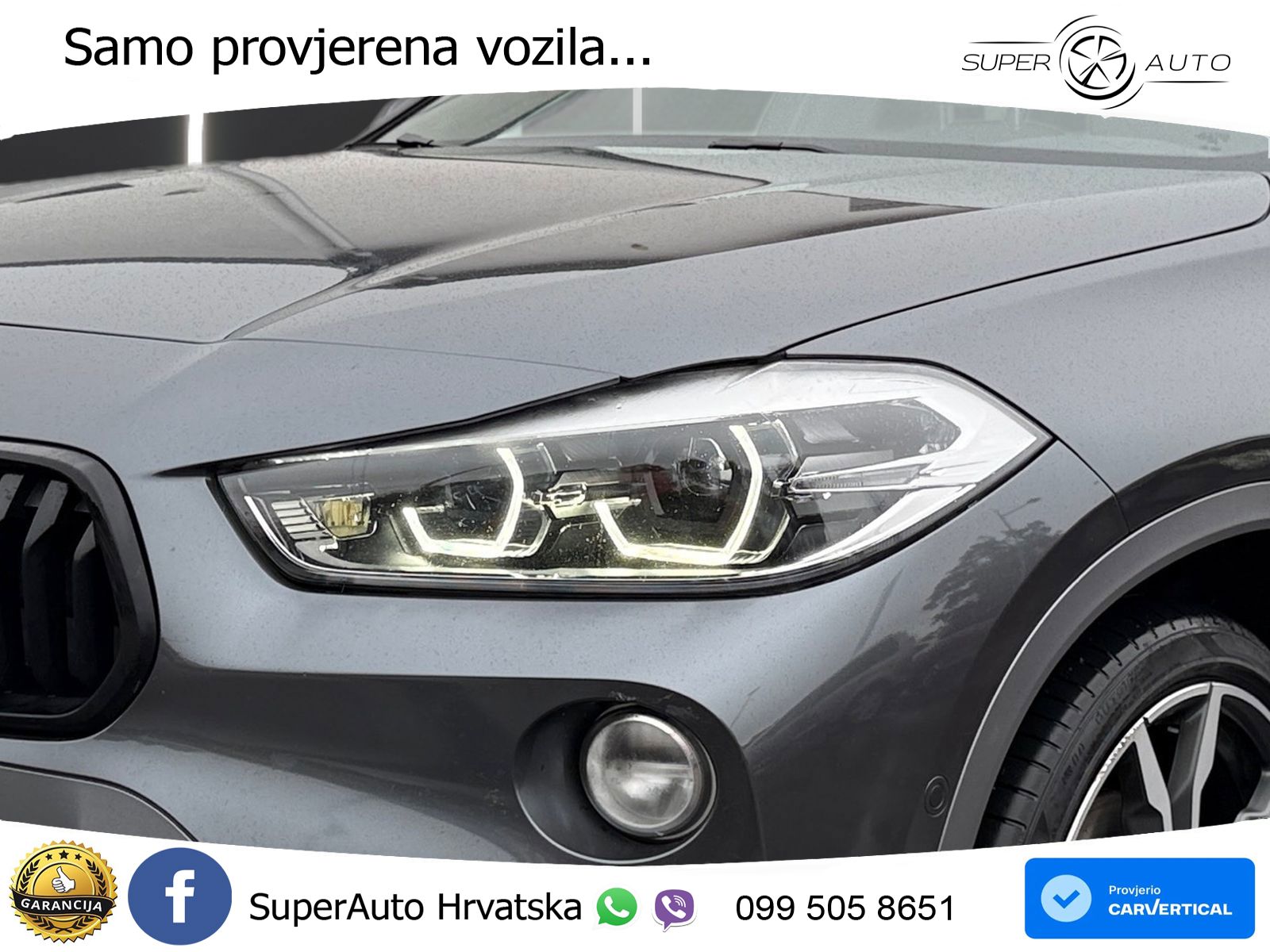BMW X2 xDrive20d Steptronic M Sport LED+GR SJED+ACC