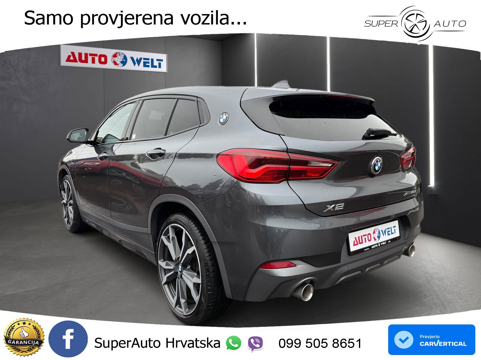 BMW X2 xDrive20d Steptronic M Sport LED+GR SJED+ACC