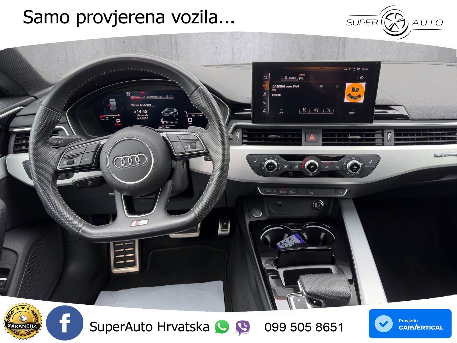 Audi A5 Sportback 45 TDI V6 (231 KS) quattro Tiptronic S line