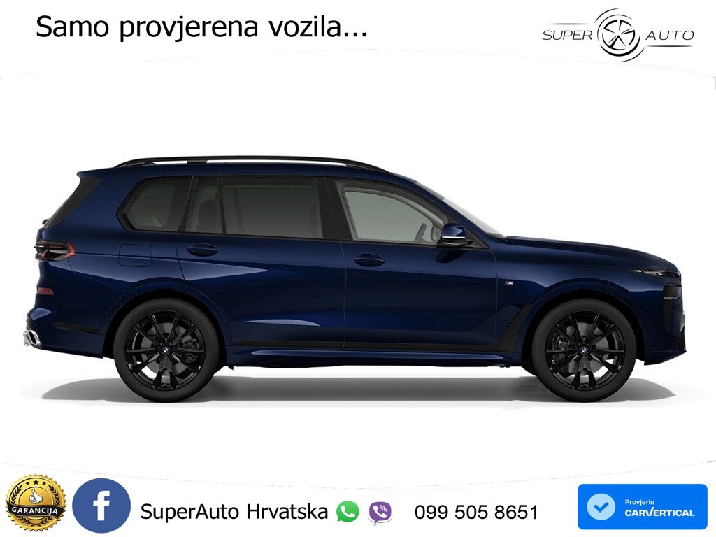 BMW X7 40d (352 KS) xDrive Steptronic M Sport ZRAČNI+ACC+GR SJED+KAM+PANO