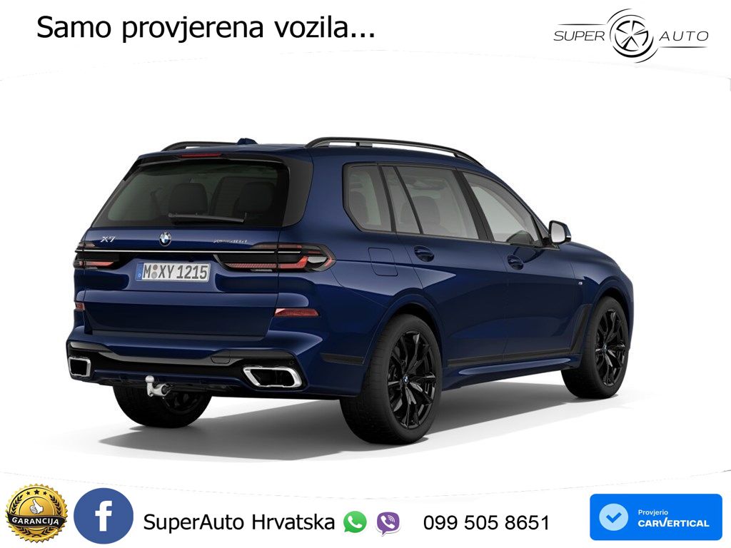 BMW X7 40d (352 KS) xDrive Steptronic M Sport ZRAČNI+ACC+GR SJED+KAM+PANO