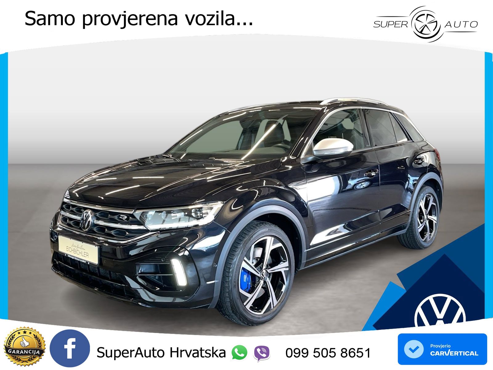 Volkswagen T-Roc I R 2.0 TSI (300 KS) OPF 4M DSG LED+GR SJED+ACC