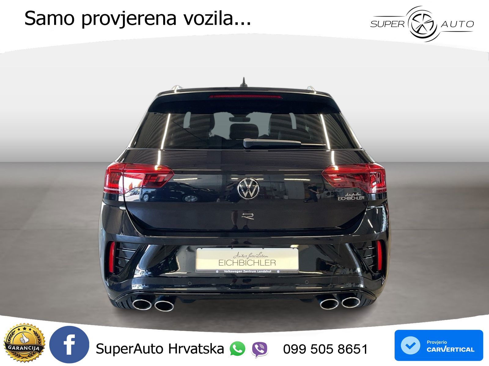 Volkswagen T-Roc I R 2.0 TSI (300 KS) OPF 4M DSG LED+GR SJED+ACC