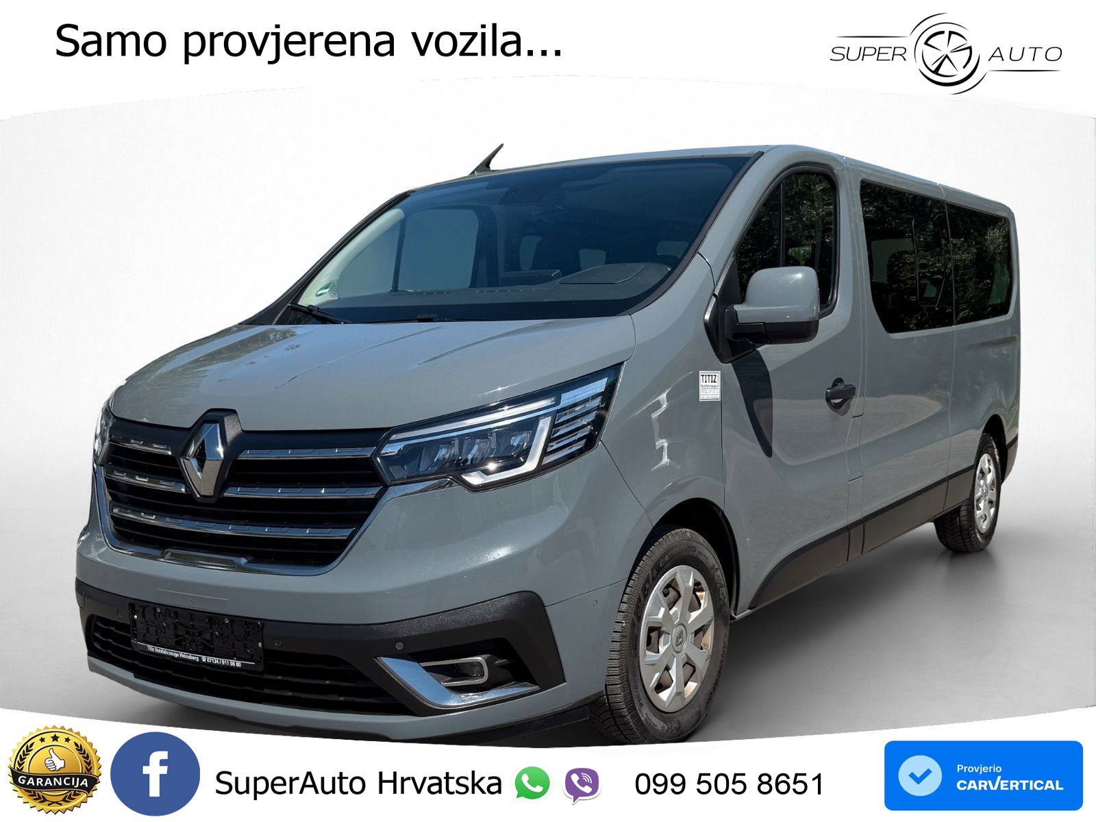 Renault Trafic Combi L2H1 3,0t  Life 150 KS