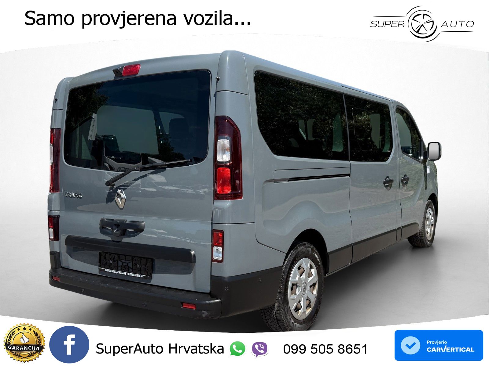 Renault Trafic Combi L2H1 3,0t  Life 150 KS