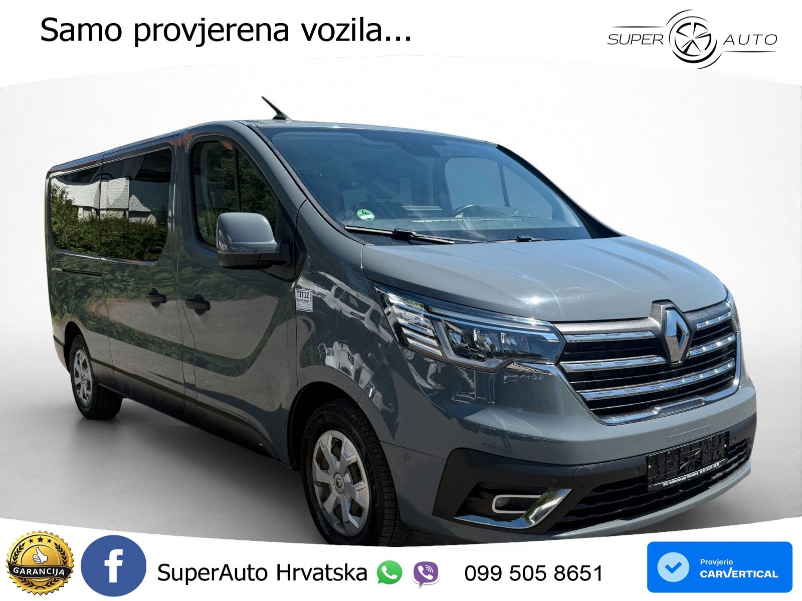 Renault Trafic Combi L2H1 3,0t  Life 150 KS