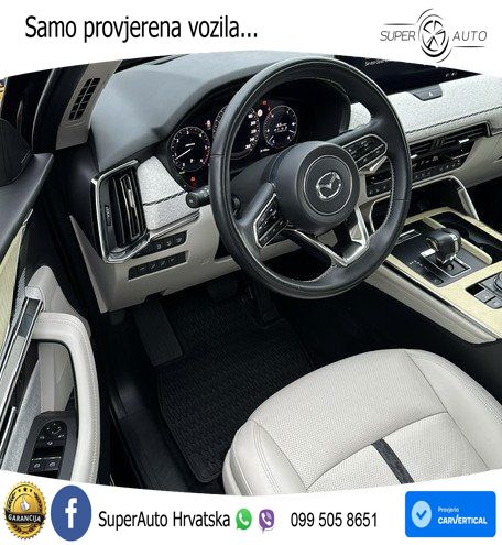 Mazda CX-60 3.3 e-Skyactiv D (200 KS) Automatic LED+GR SJED+ACC