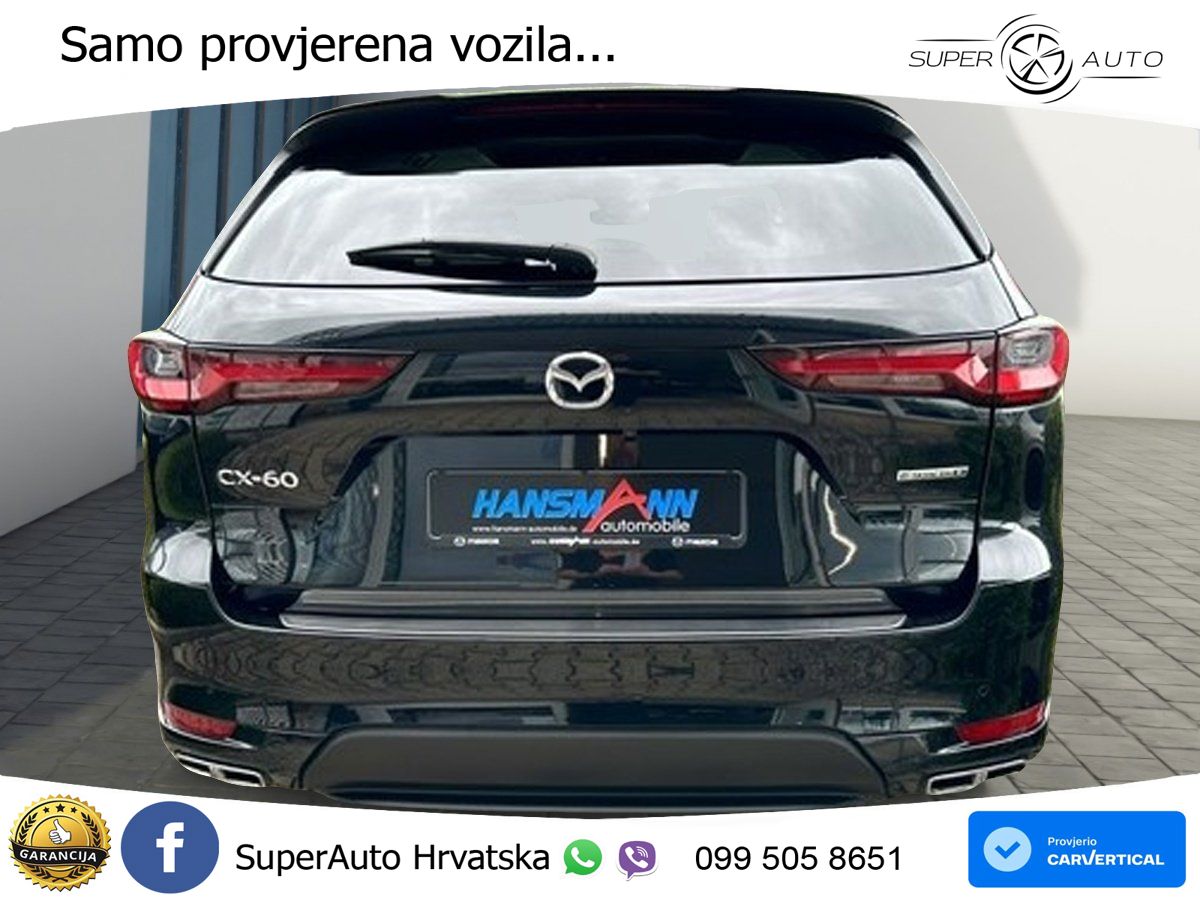 Mazda CX-60 3.3 e-Skyactiv D (200 KS) Automatic LED+GR SJED+ACC