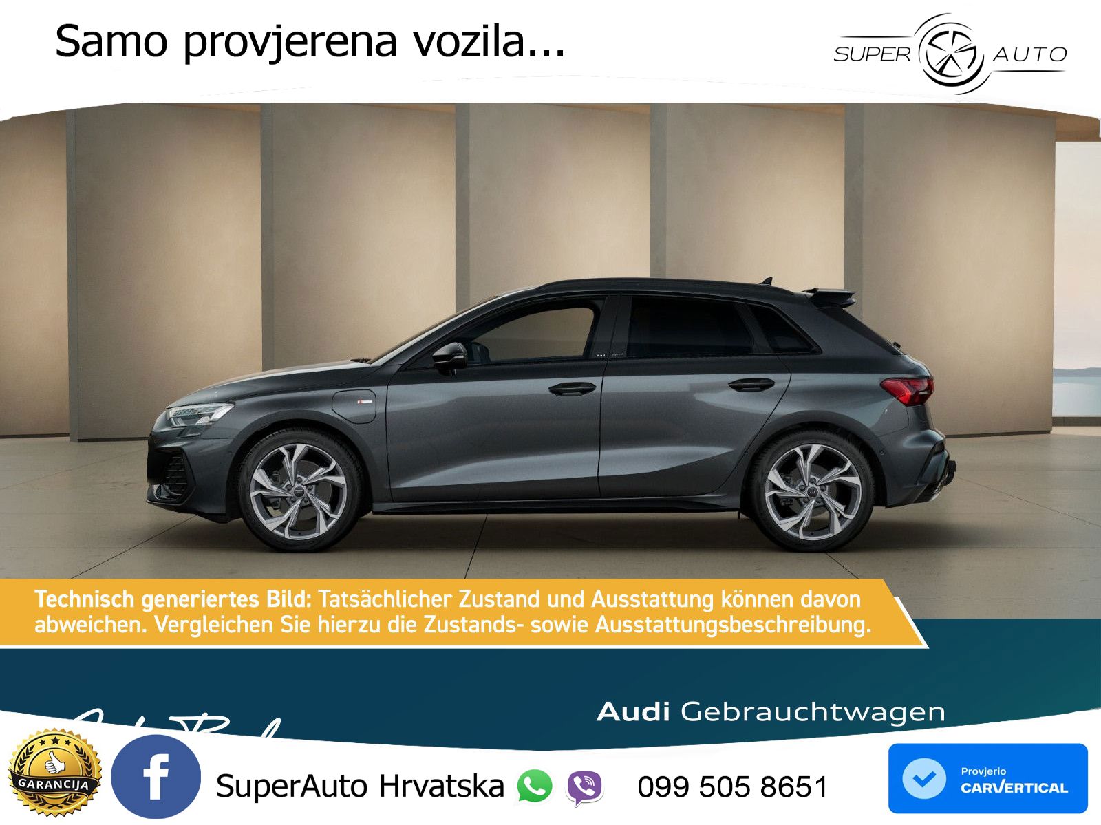 Audi A3 Sportback 40 TFSI e (204 KS) Plug-in Hybrid S tronic S line MATRIX+GR SJED+KAM