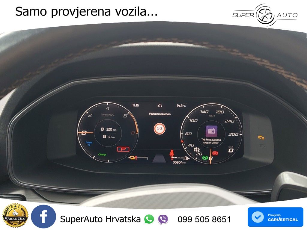Cupra Formentor 1.4 TSI (245 KS) e-Hybrid DSG VZ LED+GR SJED+ACC
