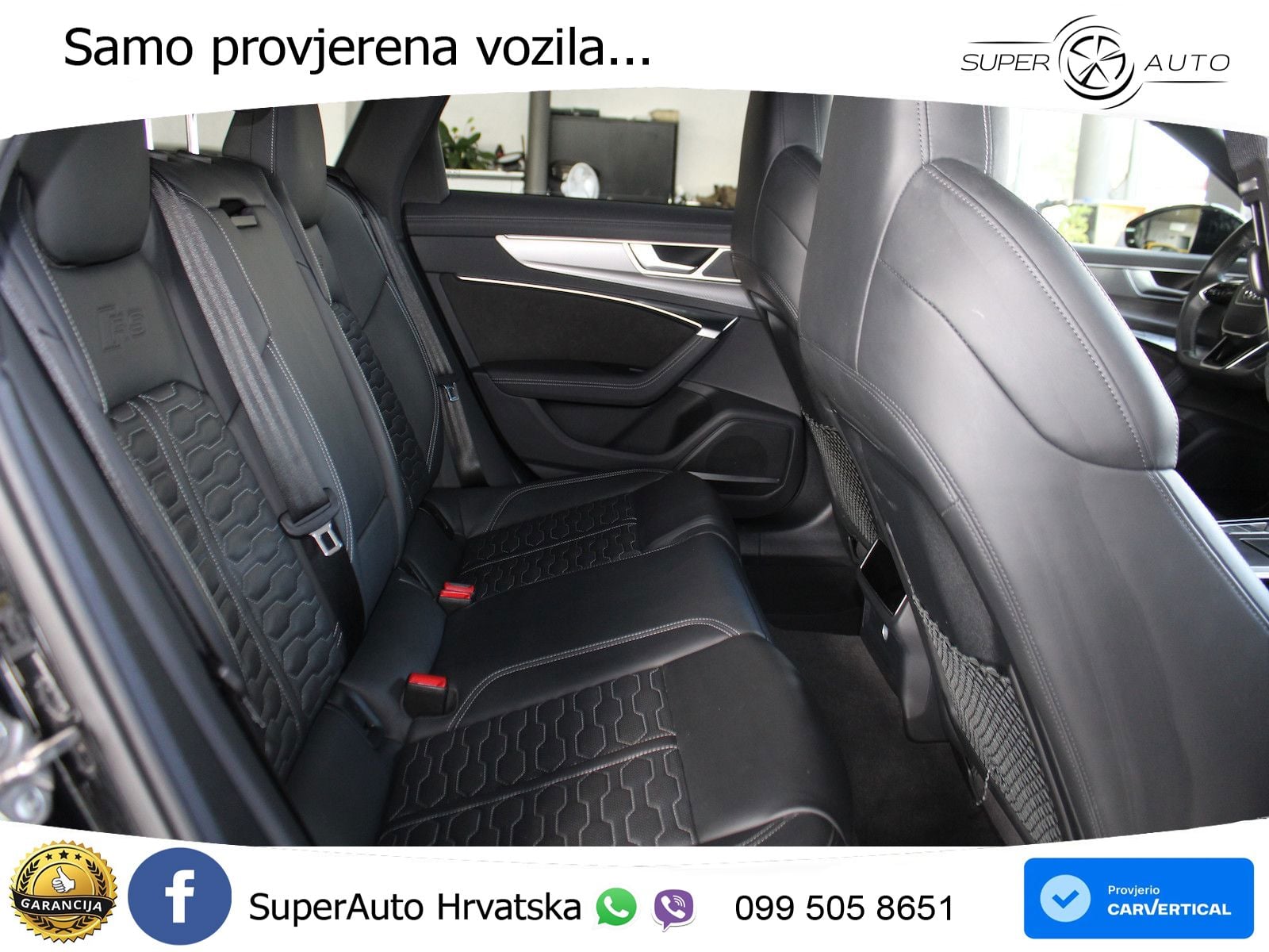 Audi RS6 Avant 4.0 TFSI V8 (600 KS) quattro Tiptronic ZRAČNI+ACC+GR SJED+KAM+PANO