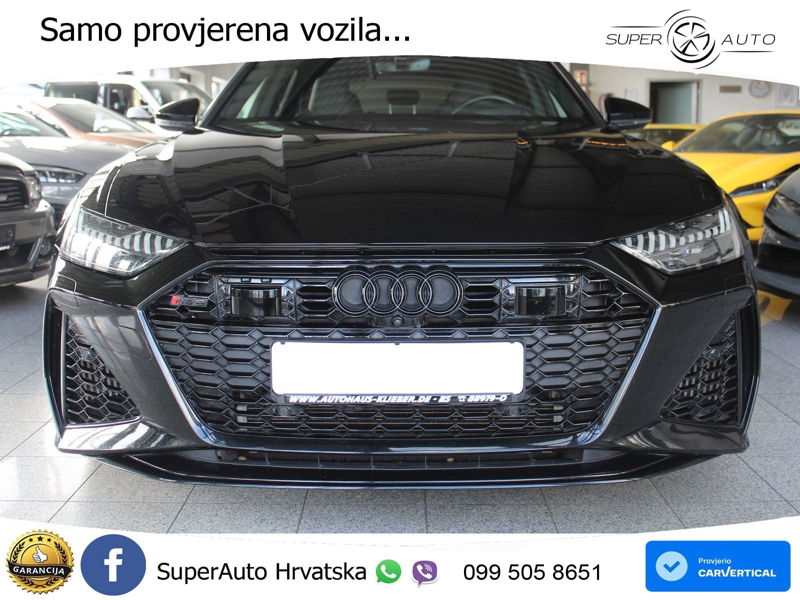 Audi RS6 Avant 4.0 TFSI V8 (600 KS) quattro Tiptronic ZRAČNI+ACC+GR SJED+KAM+PANO