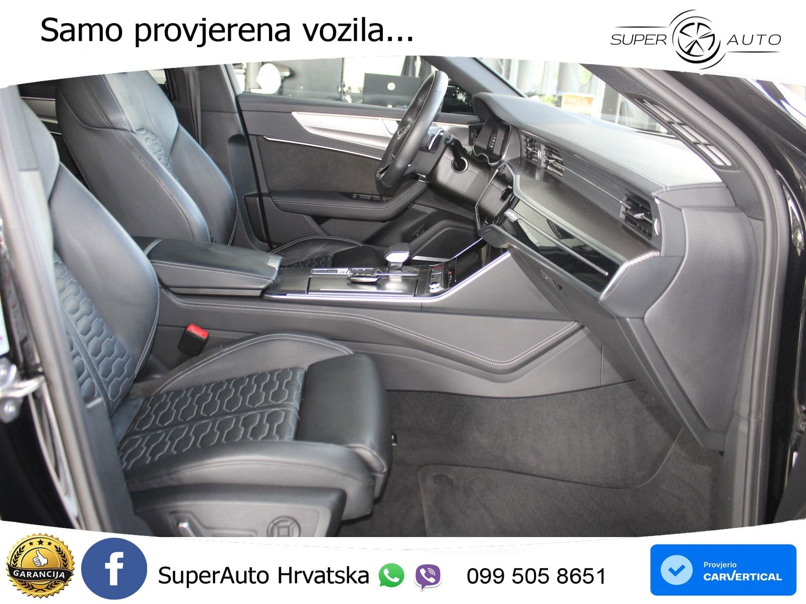 Audi RS6 Avant 4.0 TFSI V8 (600 KS) quattro Tiptronic ZRAČNI+ACC+GR SJED+KAM+PANO