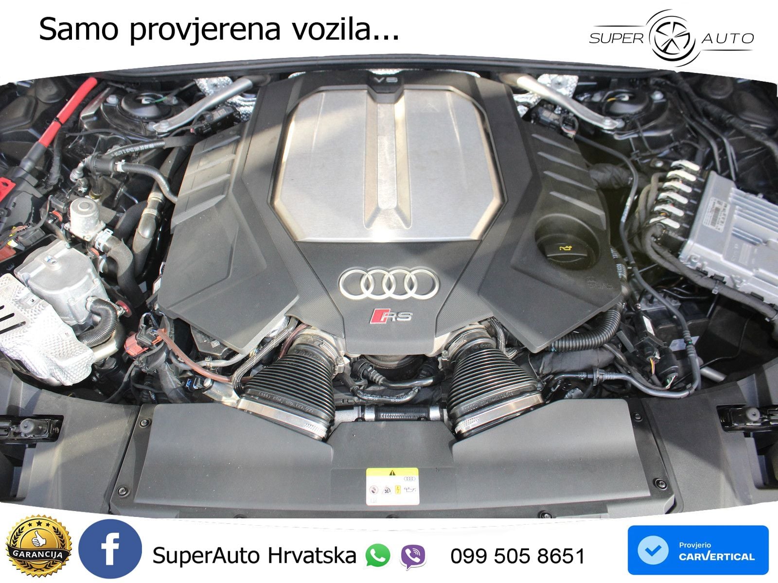 Audi RS6 Avant 4.0 TFSI V8 (600 KS) quattro Tiptronic ZRAČNI+ACC+GR SJED+KAM+PANO