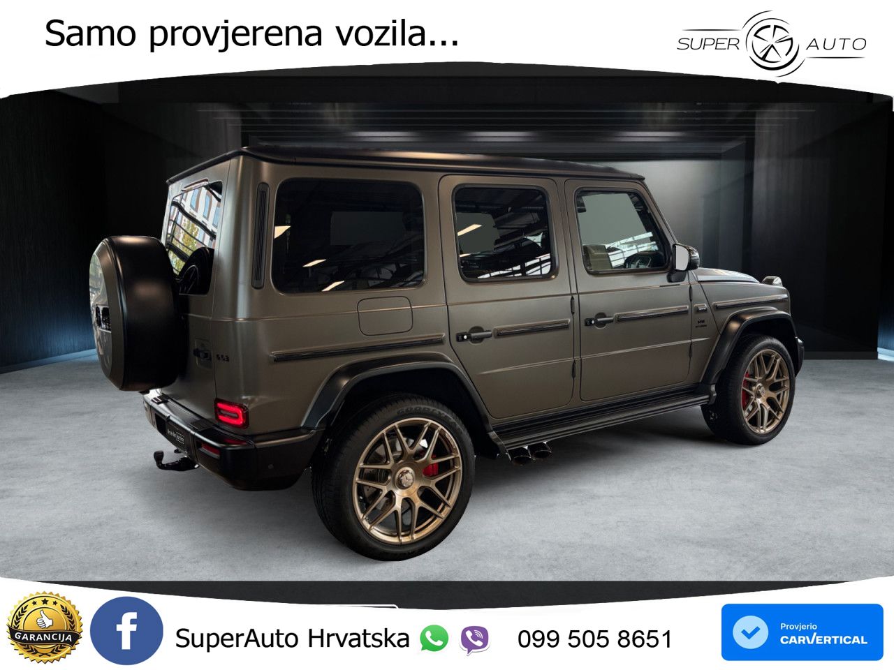 Mercedes AMG G 63 Long V8 (585 KS) 4MATIC 9G-TRONIC AMG SPEEDSHIFT TCT Exclusive