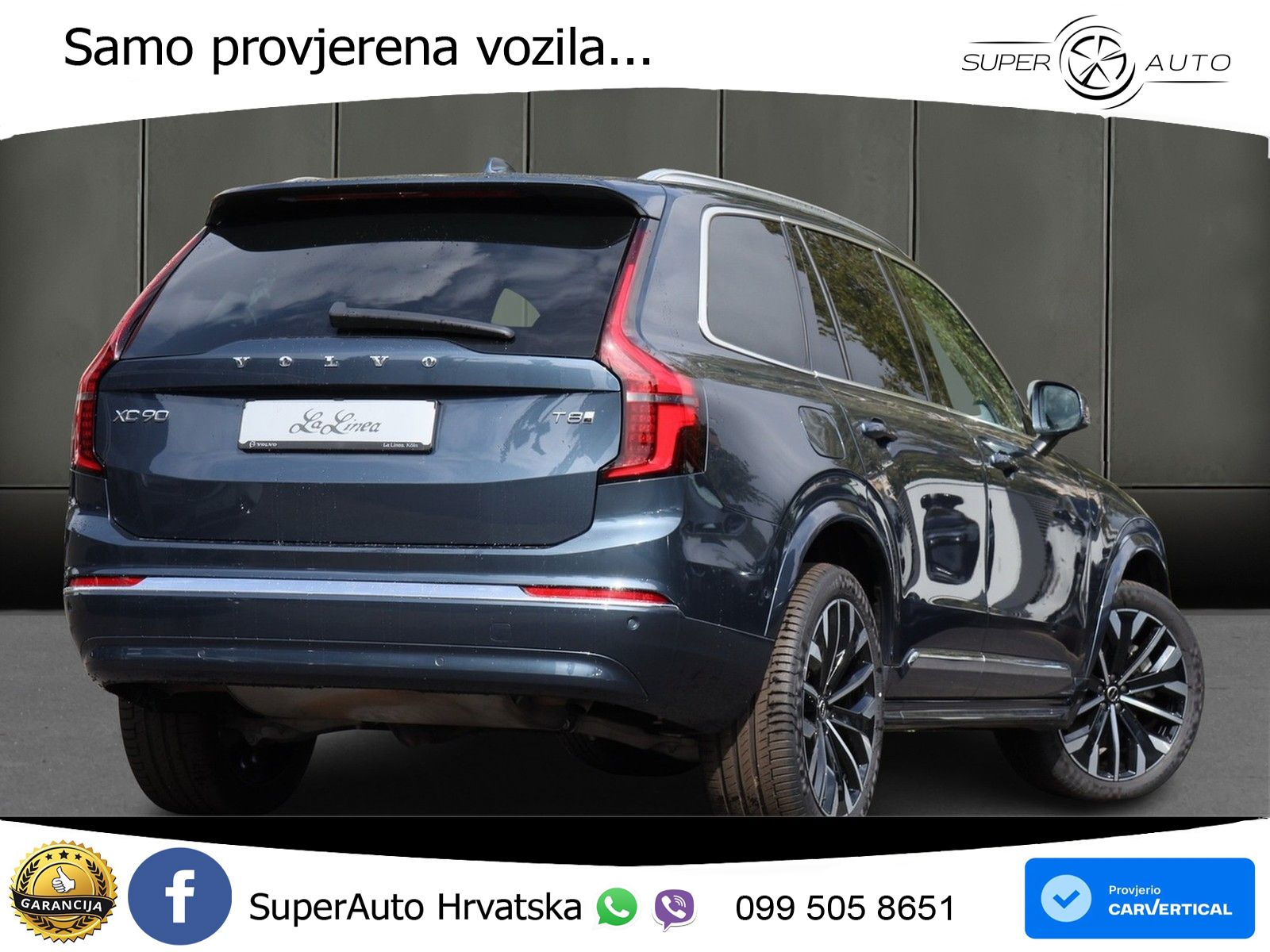 Volvo XC90 2.0 T8 AWD Automatic LED+GR SJED+ACC