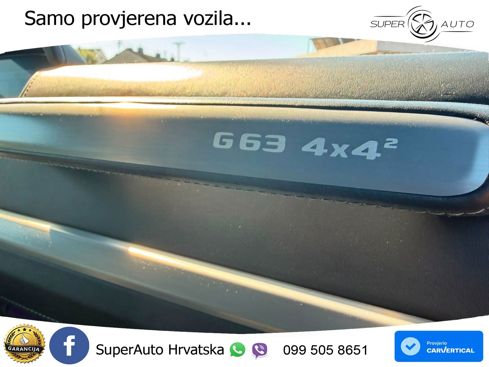 Mercedes AMG G 63 Long V8 (585 KS) 4MATIC 9G-TRONIC AMG SPEEDSHIFT PLUS ZRAČNI+ACC+4xGR SJED+360