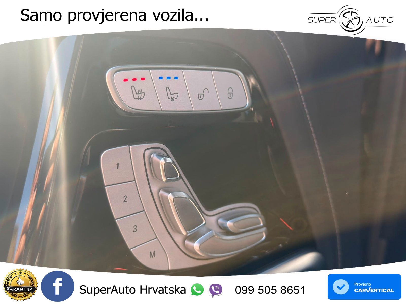 Mercedes AMG G 63 Long V8 (585 KS) 4MATIC 9G-TRONIC AMG SPEEDSHIFT PLUS ZRAČNI+ACC+4xGR SJED+360