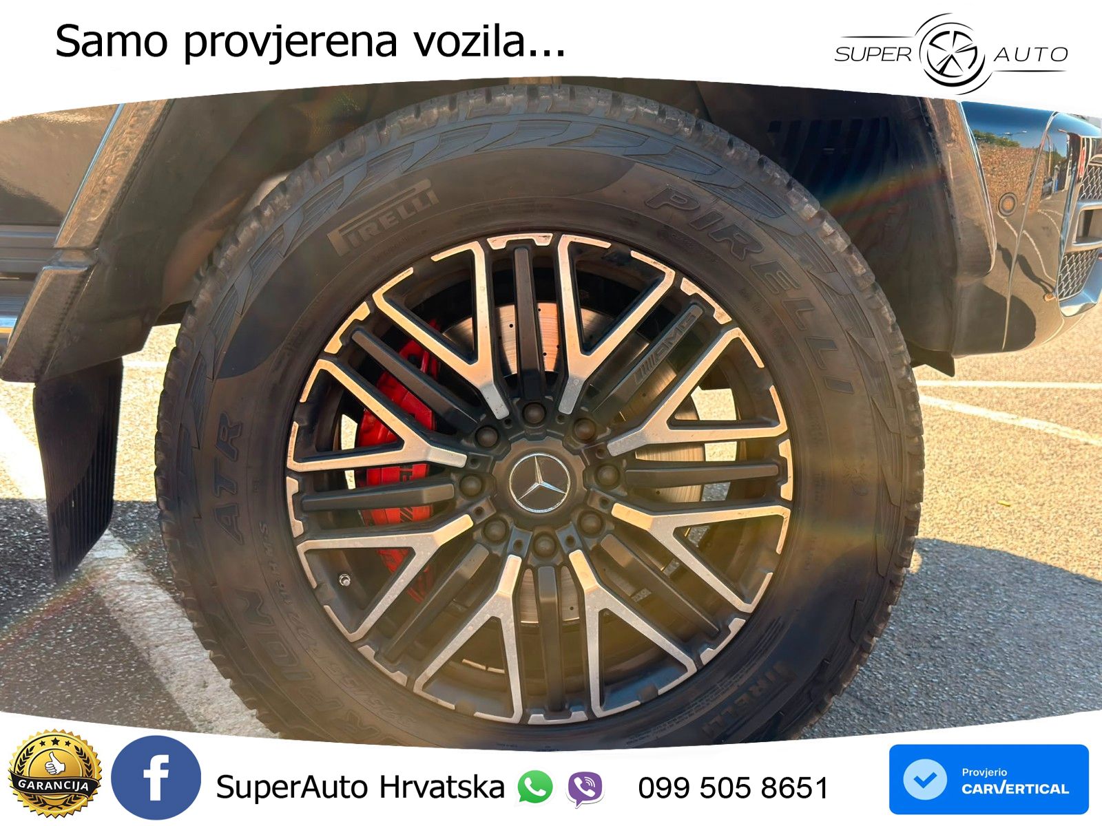 Mercedes AMG G 63 Long V8 (585 KS) 4MATIC 9G-TRONIC AMG SPEEDSHIFT PLUS ZRAČNI+ACC+4xGR SJED+360