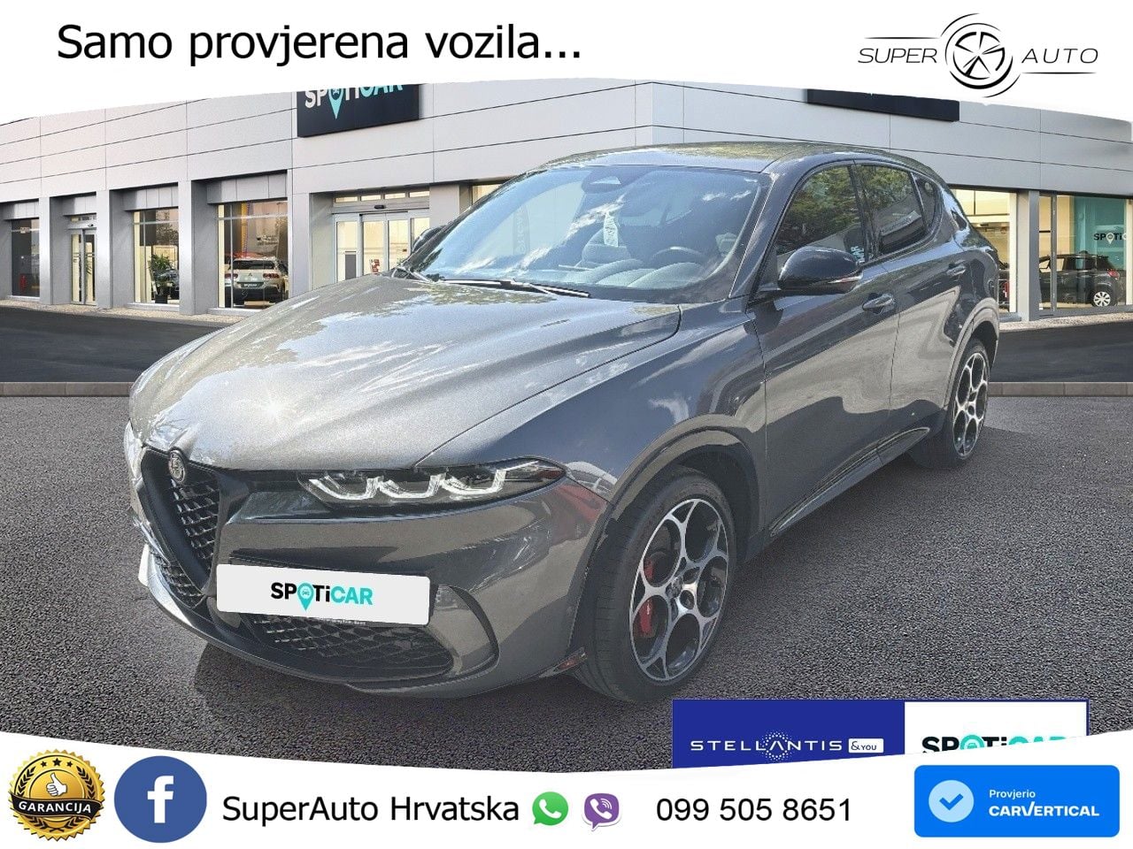 Alfa Romeo Tonale 1.5 VGT (160 KS) 48V-Hybrid TCT LED+GR SJED+ACC