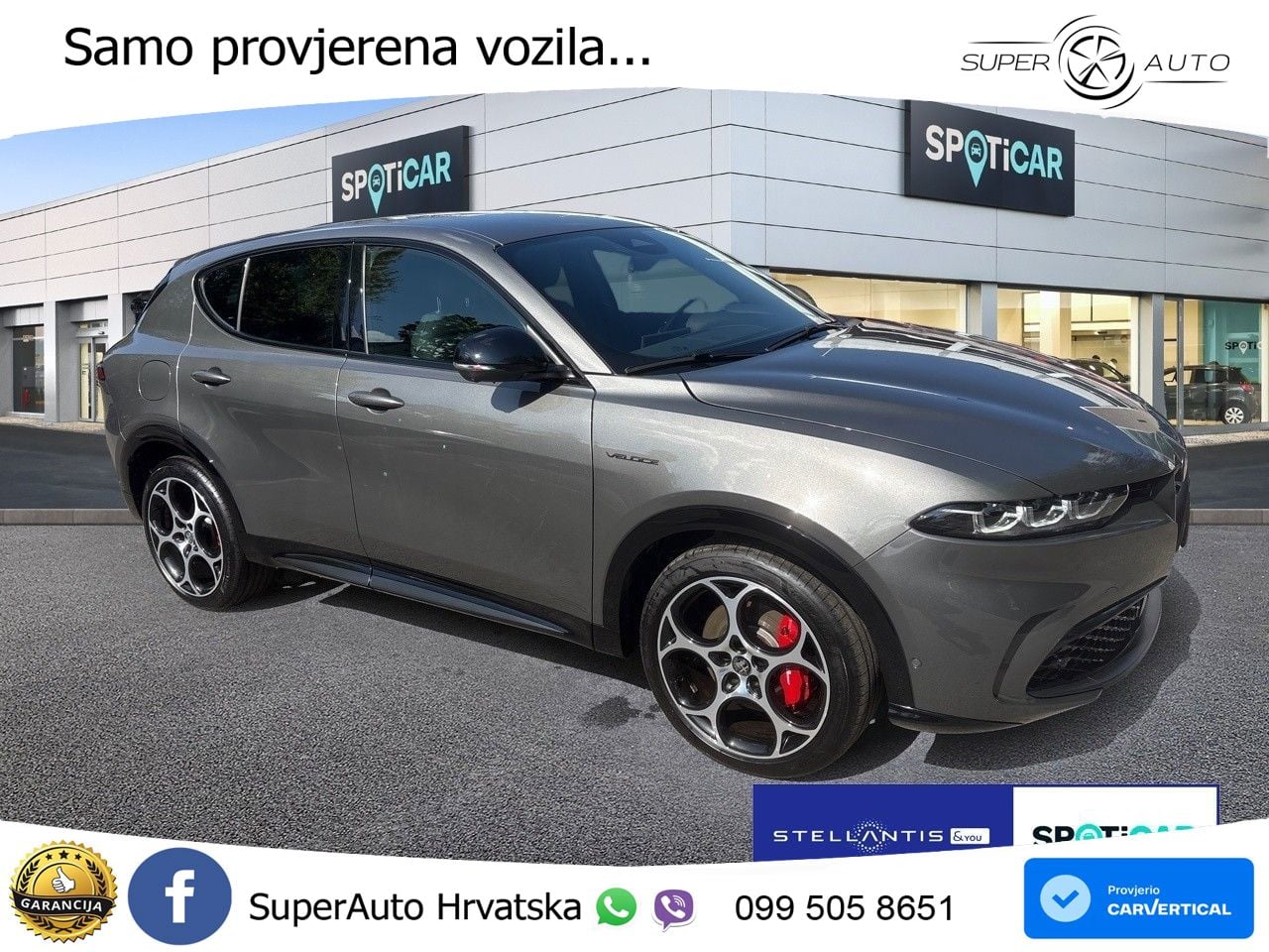 Alfa Romeo Tonale 1.5 VGT (160 KS) 48V-Hybrid TCT LED+GR SJED+ACC
