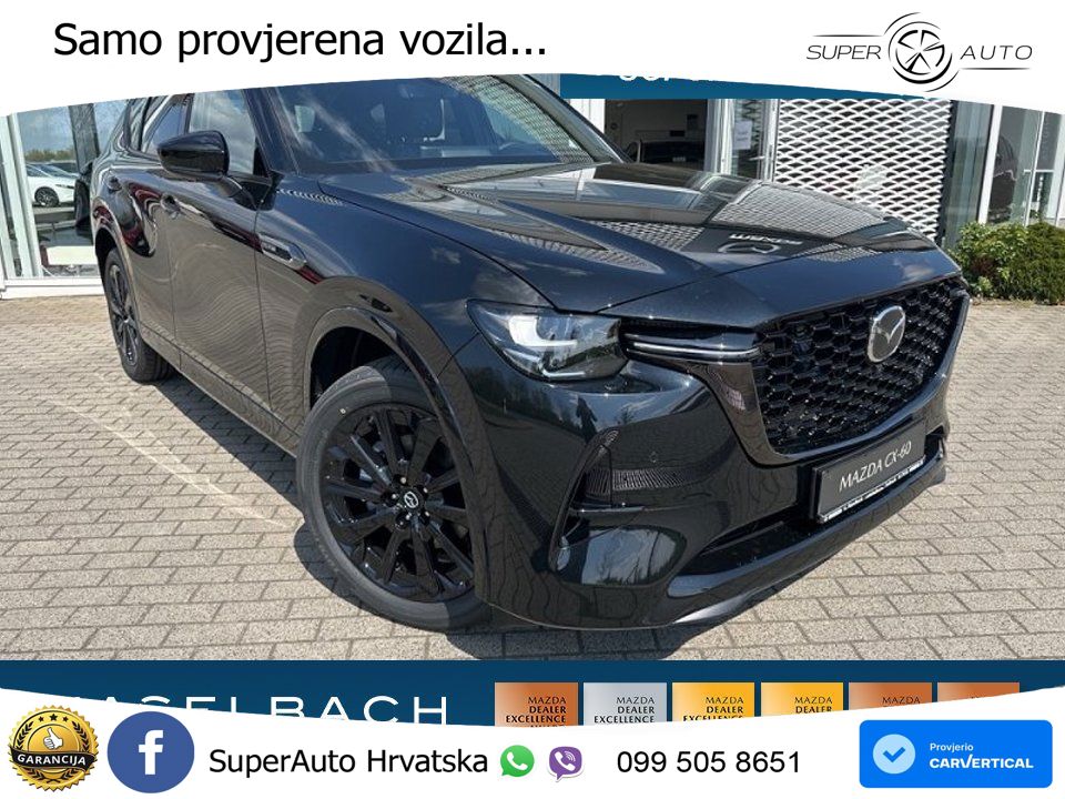 Mazda CX-60 3.3 e-Skyactiv D (254 KS) AWD Automatic MATRIX+GR SJED+KAM