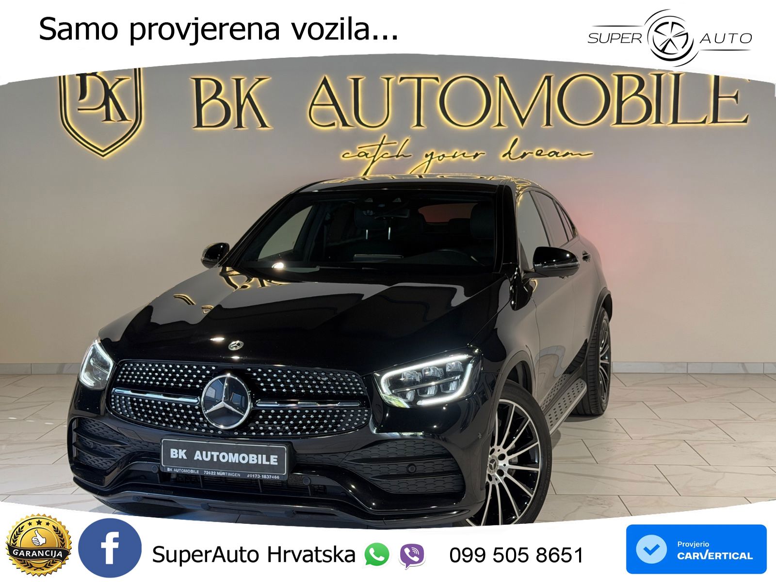 Mercedes GLC Coupe 200 (197 KS) 4MATIC G-TRONIC AMG