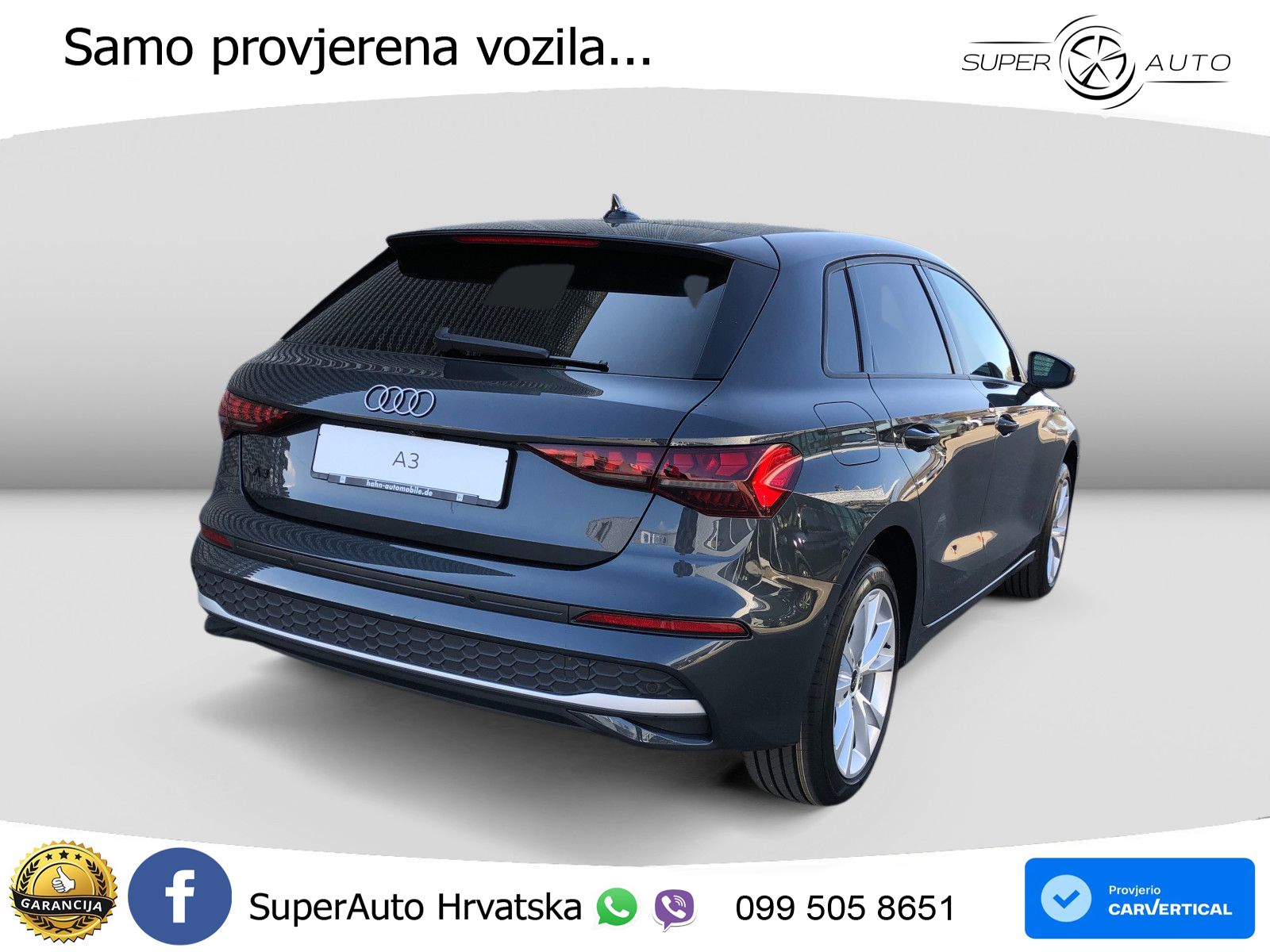 Audi A3 Sportback 40 TFSI e (204 KS) Plug-in Hybrid S tronic LED+GR SJED+ACC