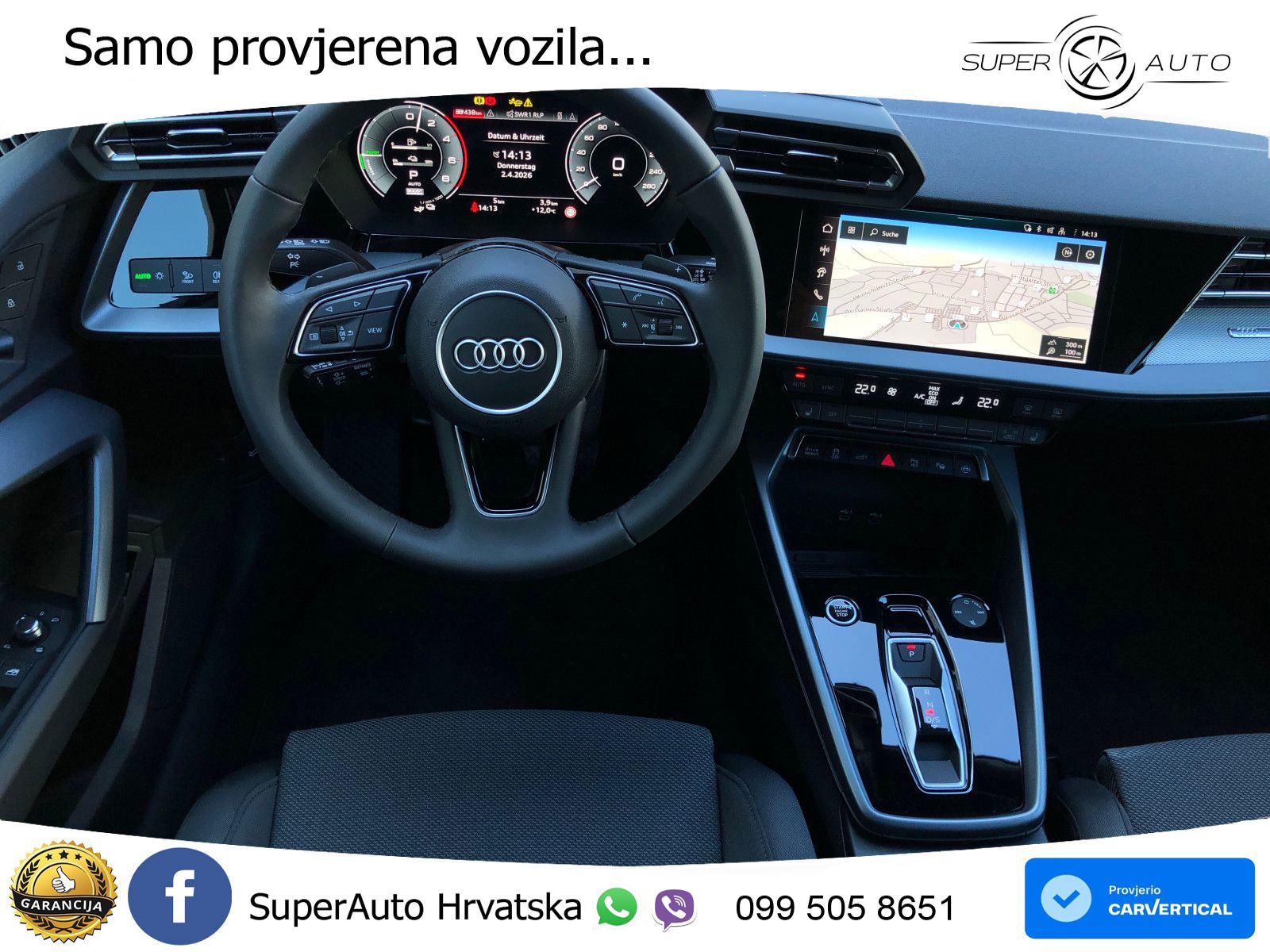Audi A3 Sportback 40 TFSI e (204 KS) Plug-in Hybrid S tronic LED+GR SJED+ACC