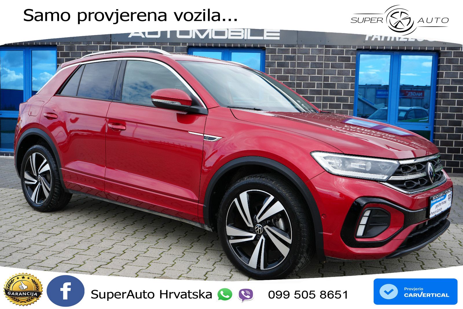 Volkswagen T-Roc 1.5 TSI (150 KS) DSG MATRIX+GR SJED+KAM
