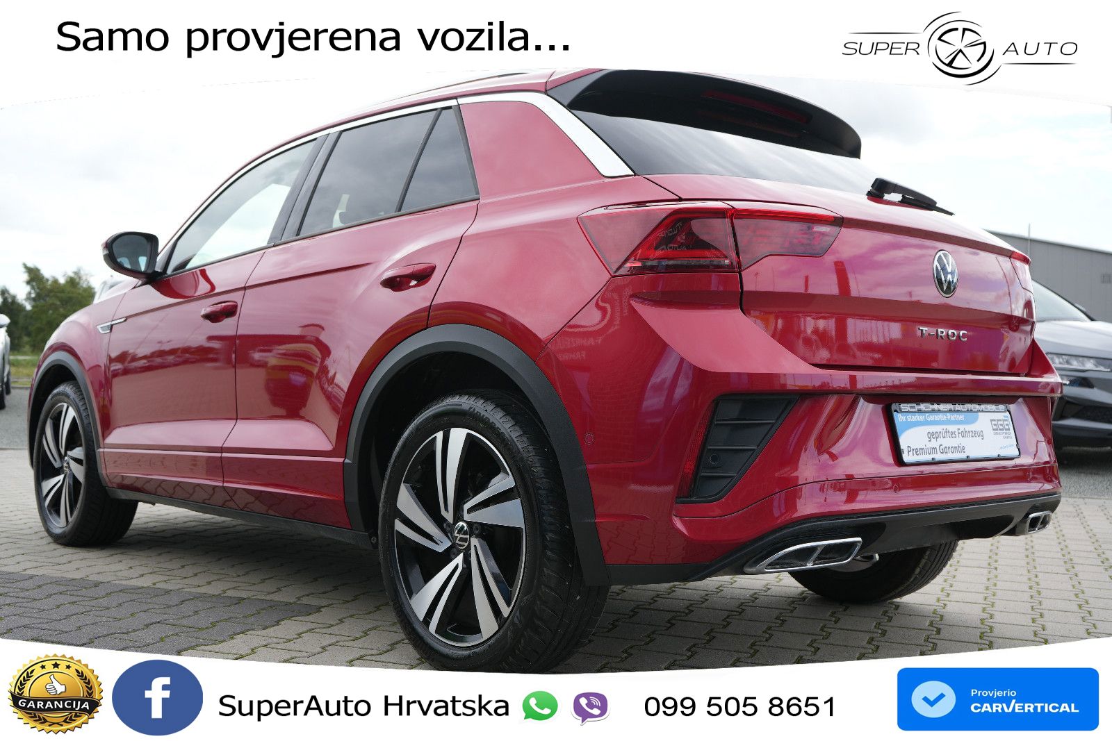 Volkswagen T-Roc 1.5 TSI (150 KS) DSG MATRIX+GR SJED+KAM