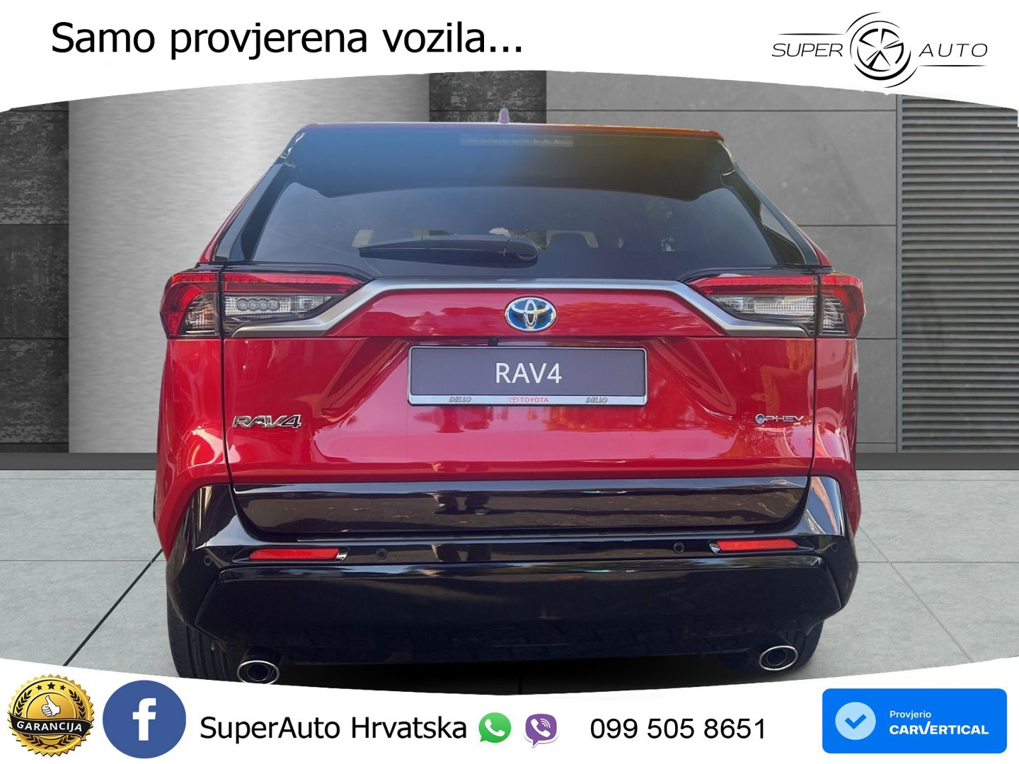 Toyota RAV4 2.5 (306 KS) Hybrid AWD-i eCVT LED+GR SJED+ACC
