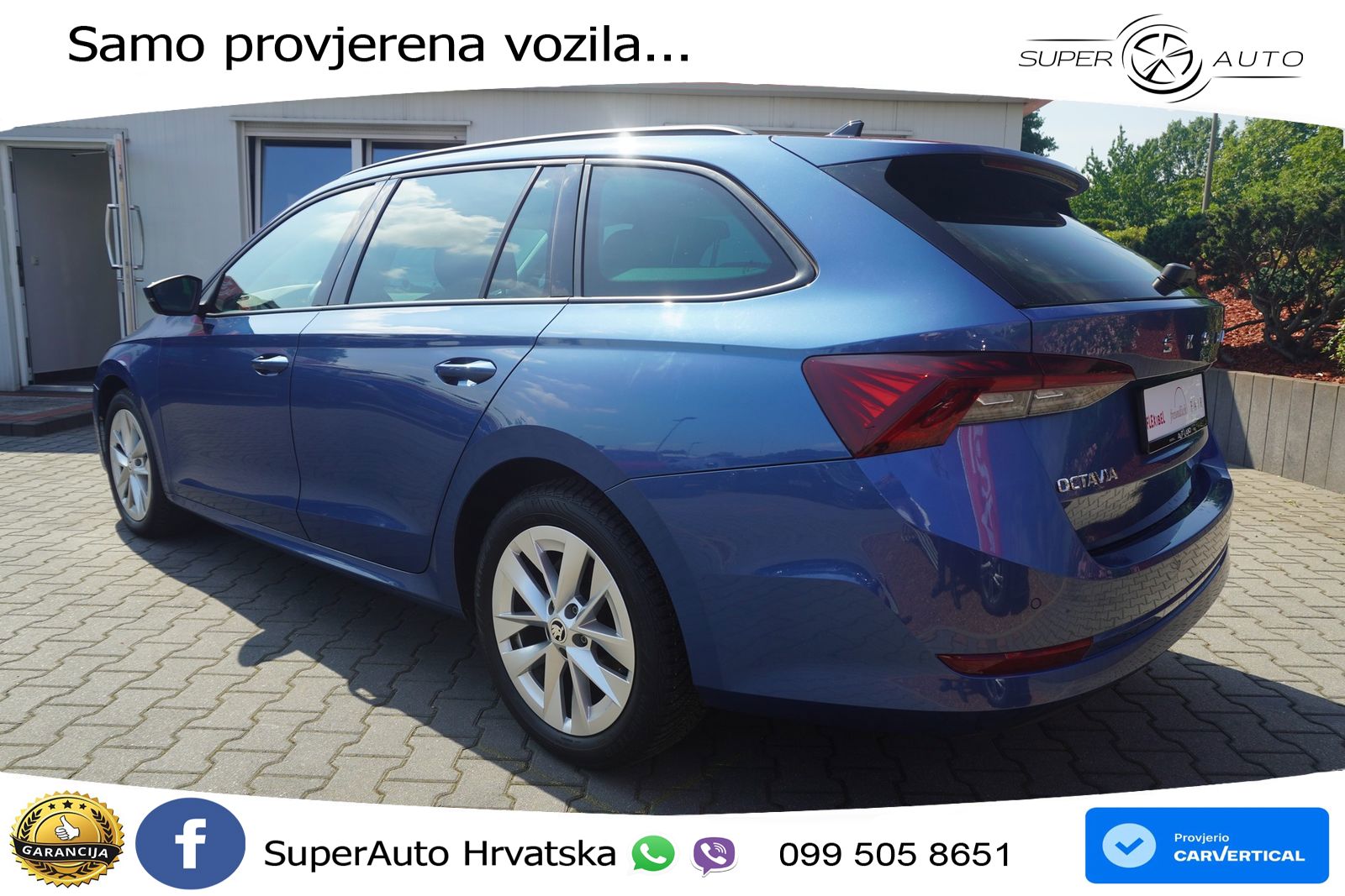 Škoda Octavia Combi 1.5 TSI (150 KS) LED+GR SJED+ACC