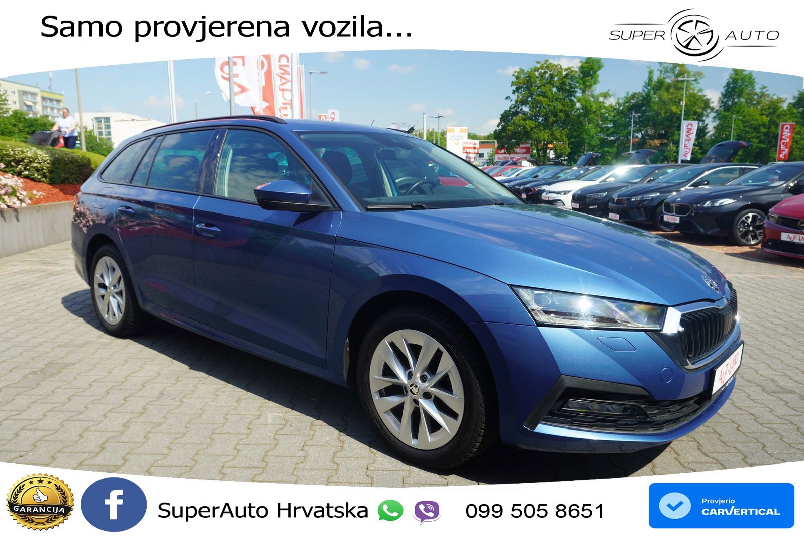 Škoda Octavia Combi 1.5 TSI (150 KS) LED+GR SJED+ACC
