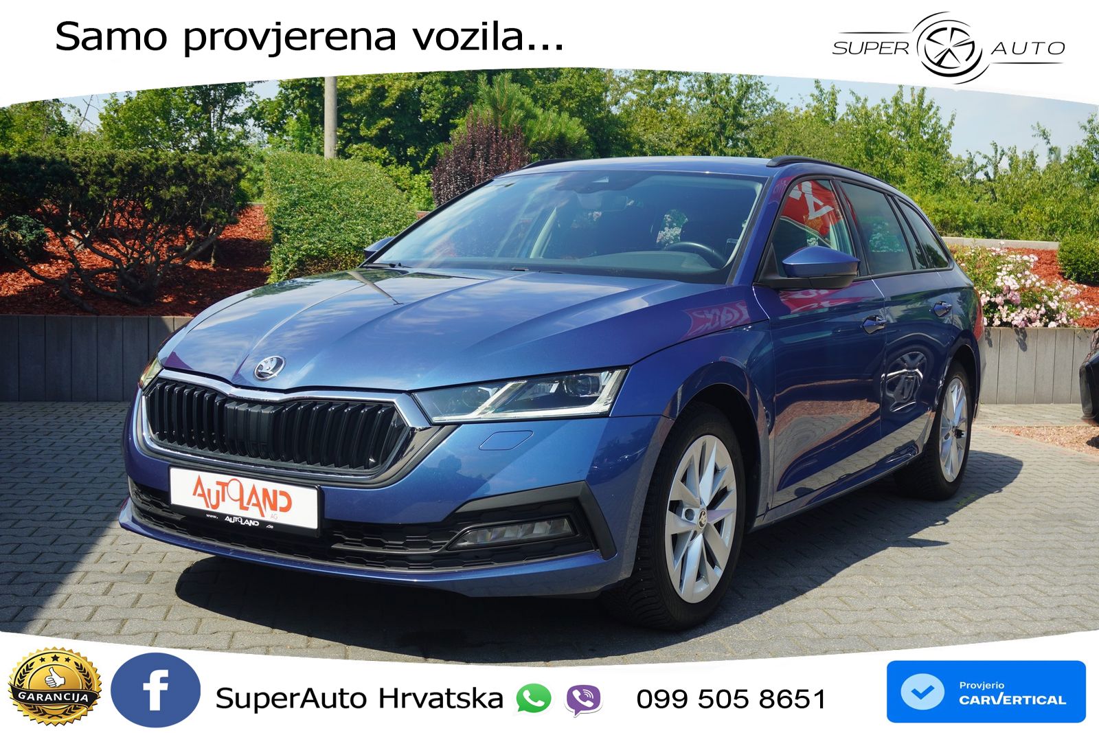 Škoda Octavia Combi 1.5 TSI (150 KS) LED+GR SJED+ACC
