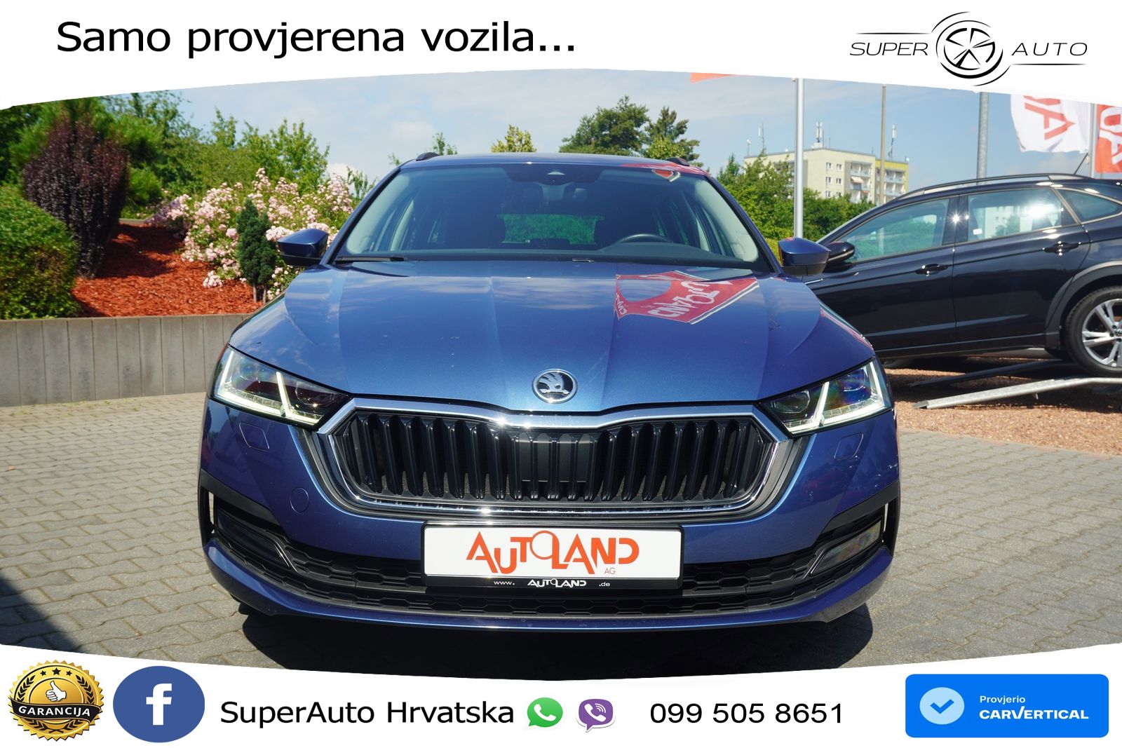 Škoda Octavia Combi 1.5 TSI (150 KS) LED+GR SJED+ACC