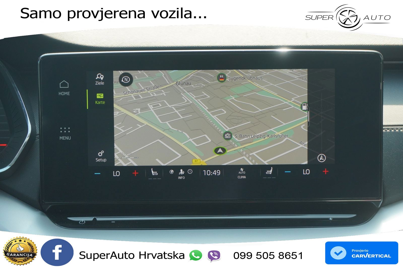 Škoda Octavia Combi 1.5 TSI (150 KS) LED+GR SJED+ACC