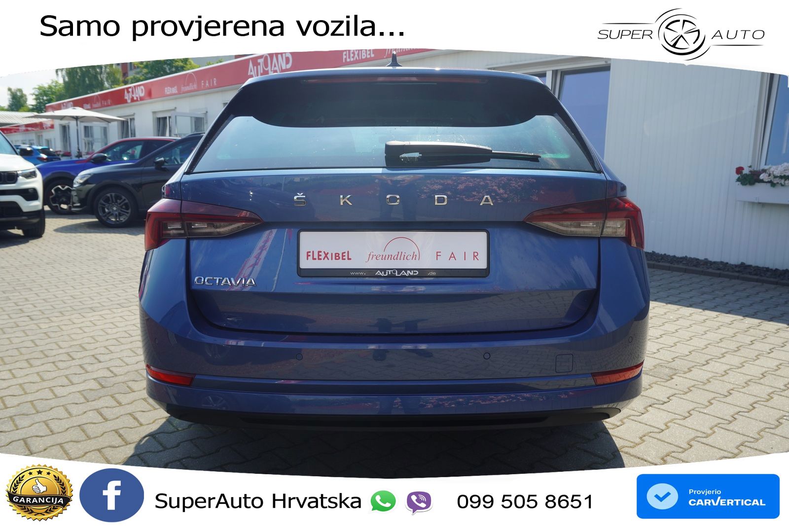 Škoda Octavia Combi 1.5 TSI (150 KS) LED+GR SJED+ACC
