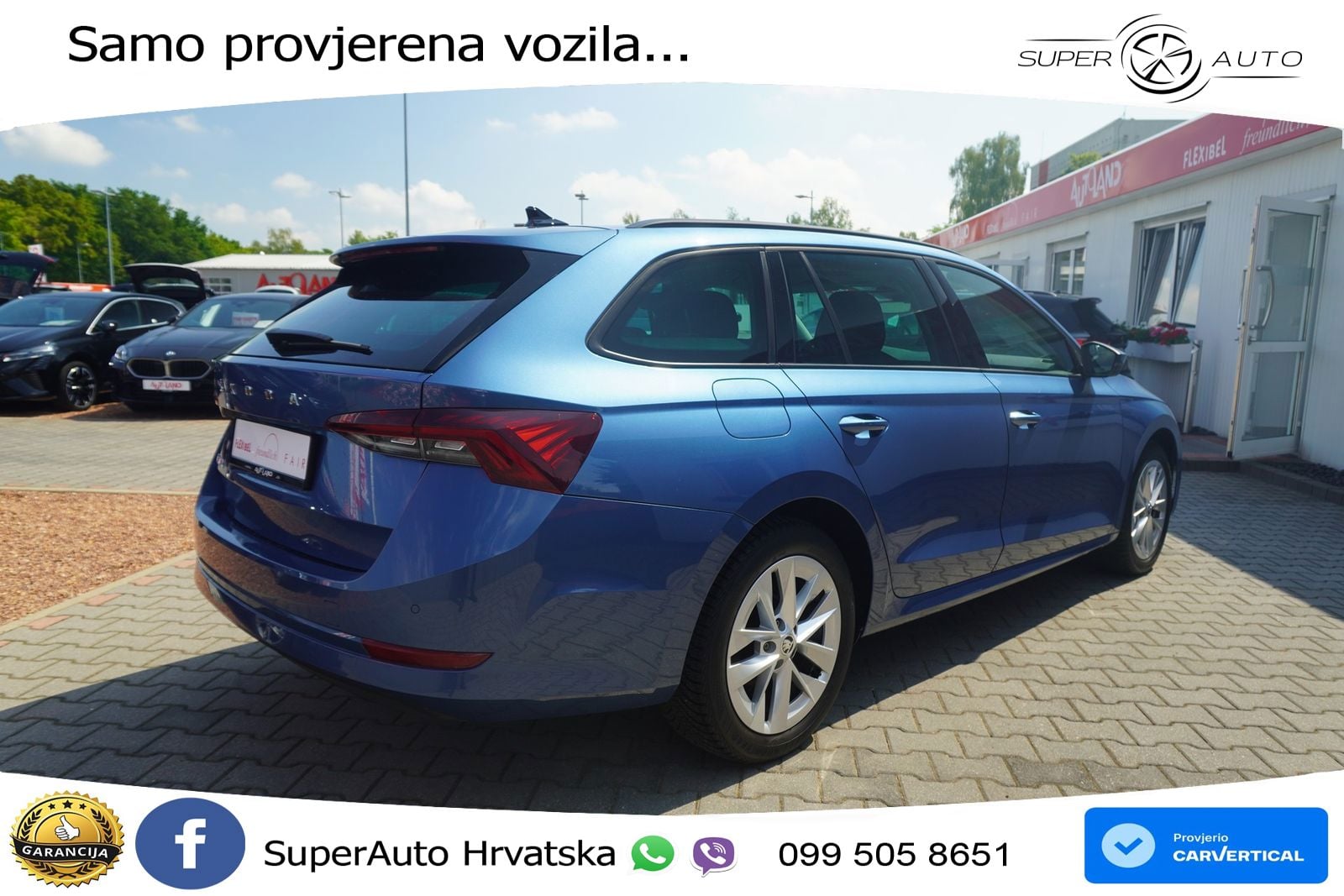 Škoda Octavia Combi 1.5 TSI (150 KS) LED+GR SJED+ACC