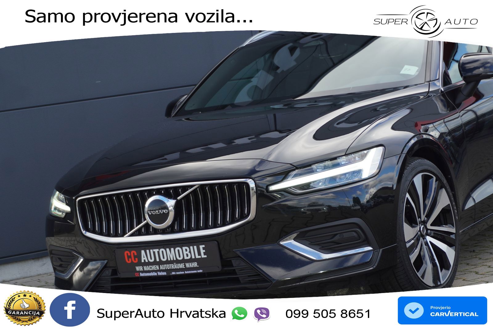 Volvo V60 2.0 B4 Diesel Geartronic LED+GR SJED+ACC