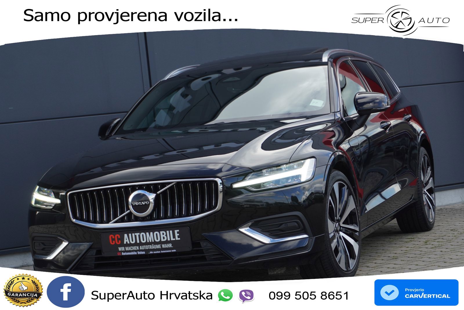 Volvo V60 2.0 B4 Diesel Geartronic LED+GR SJED+ACC