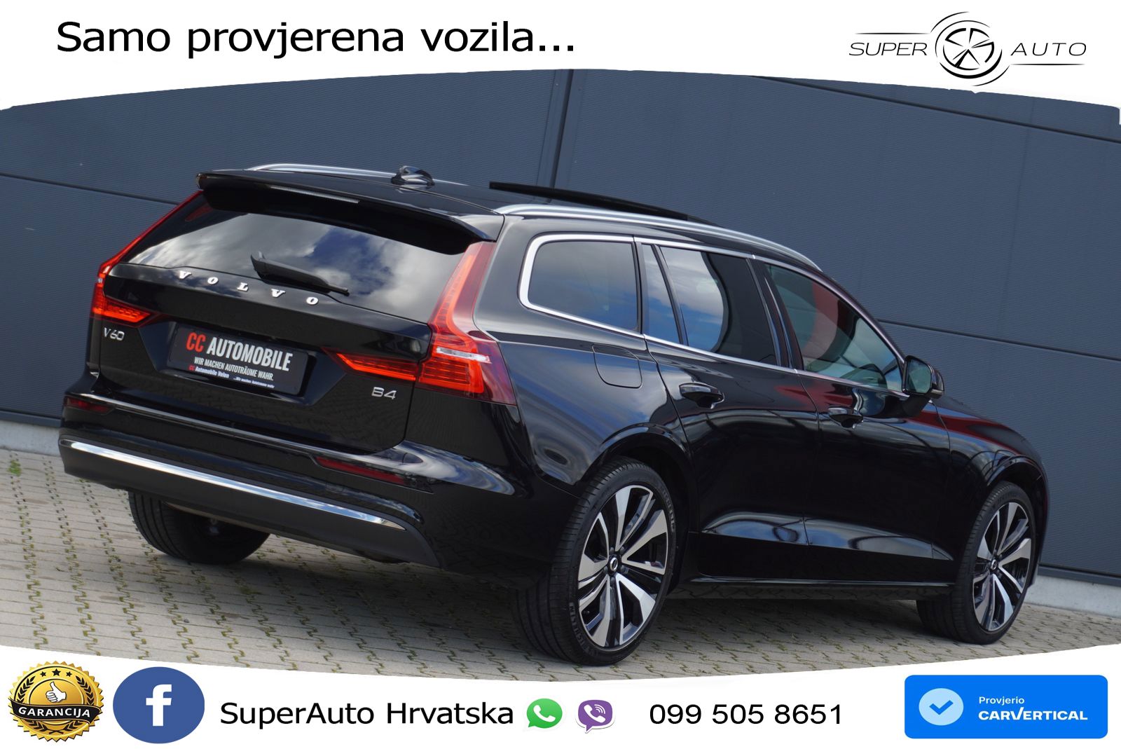 Volvo V60 2.0 B4 Diesel Geartronic LED+GR SJED+ACC