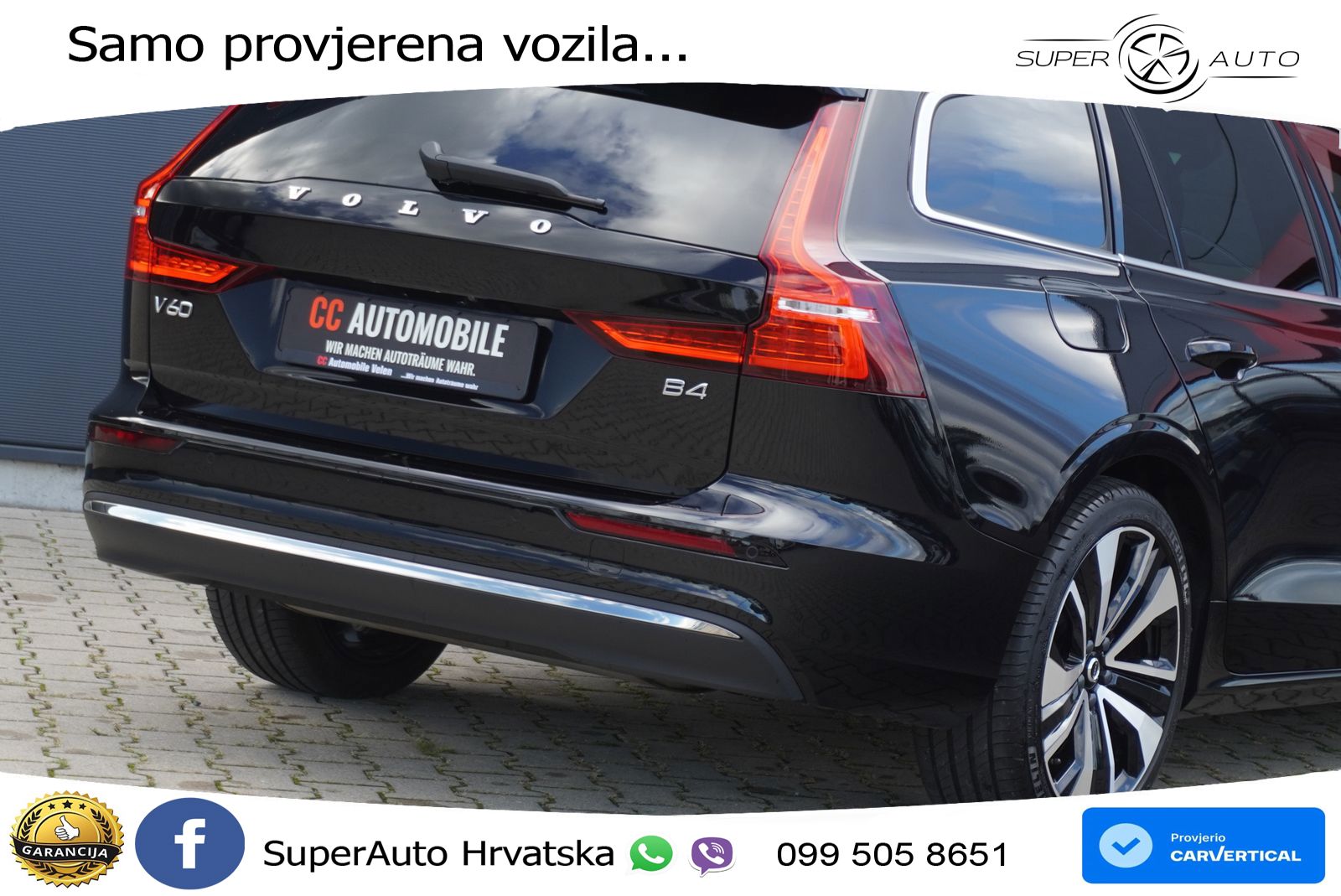 Volvo V60 2.0 B4 Diesel Geartronic LED+GR SJED+ACC