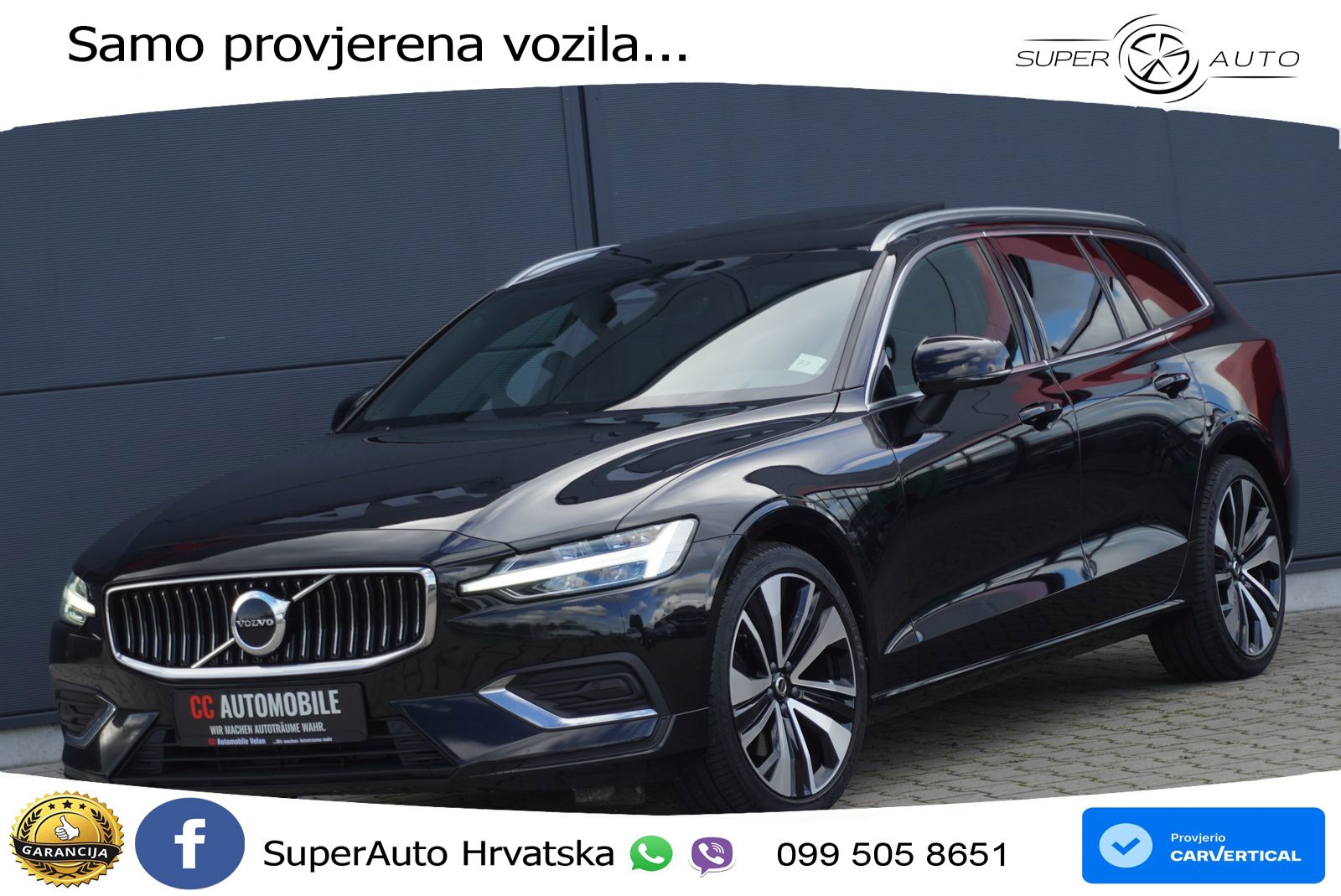 Volvo V60 2.0 B4 Diesel Geartronic LED+GR SJED+ACC