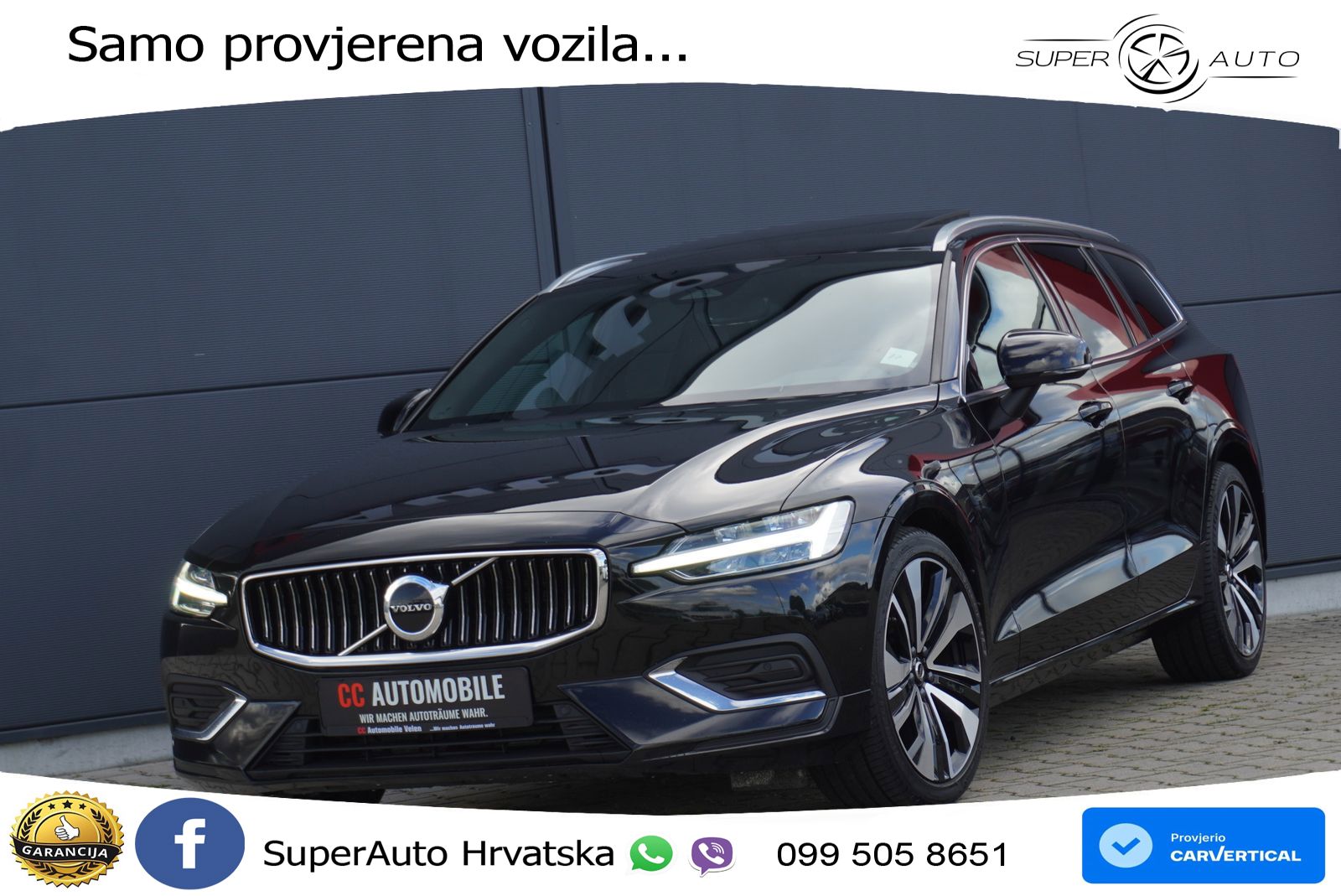 Volvo V60 2.0 B4 Diesel Geartronic LED+GR SJED+ACC